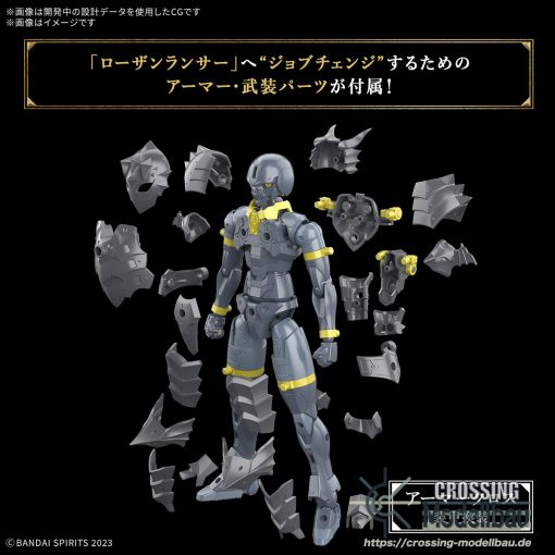 [Pre-Order]ETA:07/2025<br>BANDAI 30MF Model Kit "30 Minutes Fantasy" 30MF Rosan Lancer - Image 5