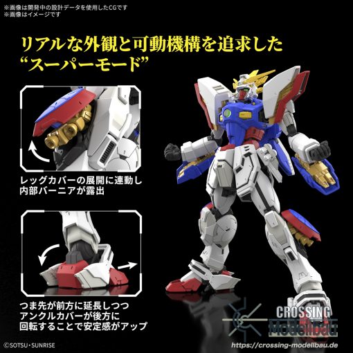 [Pre-Order]ETA:07/2025<br>BANDAI RG42 1/144 Shining Gundam - Image 3