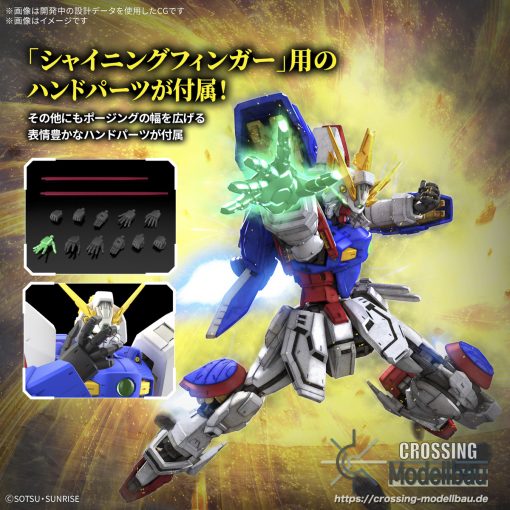 [Pre-Order]ETA:07/2025<br>BANDAI RG42 1/144 Shining Gundam - Image 8