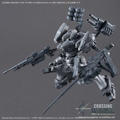 [Pre-Order]ETA:01/2025<br>BANDAI 30 Minutes Missions “ARMORED CORE Ⅵ FIRES OF RUBICON” RaD CC-2000 ORBITER - Image 9