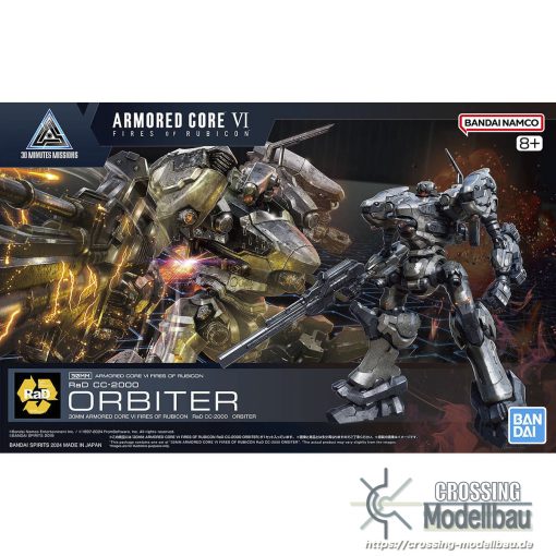 [Pre-Order]ETA:01/2025<br>BANDAI 30 Minutes Missions “ARMORED CORE Ⅵ FIRES OF RUBICON” RaD CC-2000 ORBITER