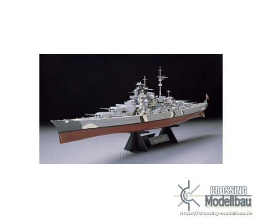 Tamiya 1:350 scale German Navy Battleship Bismarck - Image 2