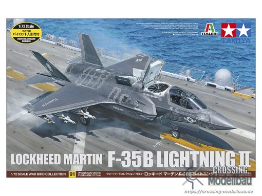 Tamiya 1:72 scale Lockheed Martin F-35B Lightning II