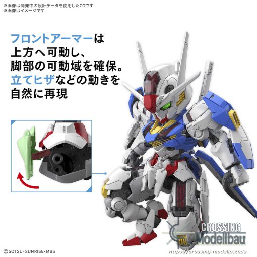 [Pre-Order]ETA:11/2025<br>BANDAI MGSD Model Kit "Mobile Suit Gundam:The Witch of Mercury" Gundam Aerial - Image 6