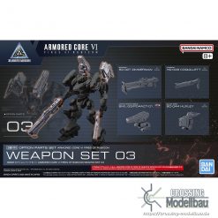 #Coming Soon#ETA:05/2025<br>BANDAI 30 Minutes Missions Option parts set “ARMORED CORE Ⅵ FIRES OF RUBICON” WEAPON SET 03