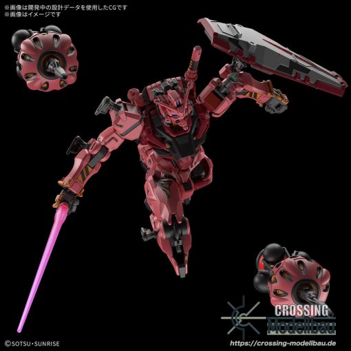[Pre-Order]ETA:10/2025<br>BANDAI HG 1/144 "MS Gundam GQuuuuuuX" Red Gundam - Image 3