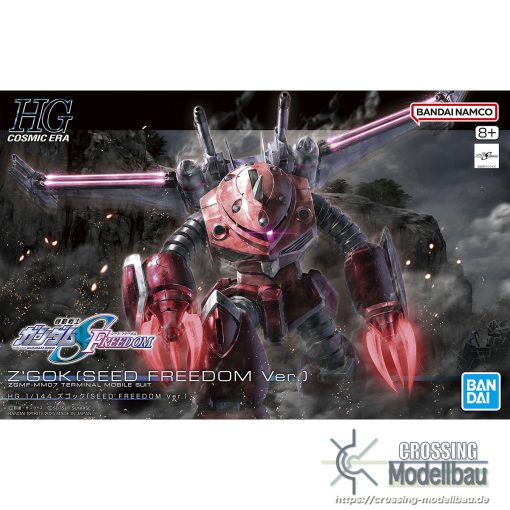 #Coming Soon#ETA:05/2025<br>BANDAI HG 1/144 "Gundam Seed Freedom" Z'Gok (SEED FREEDOM Ver.)