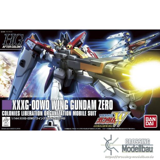 BANDAI HG 1/144 Gundam Wing XXXG-00W0 Wing Gundam Zero